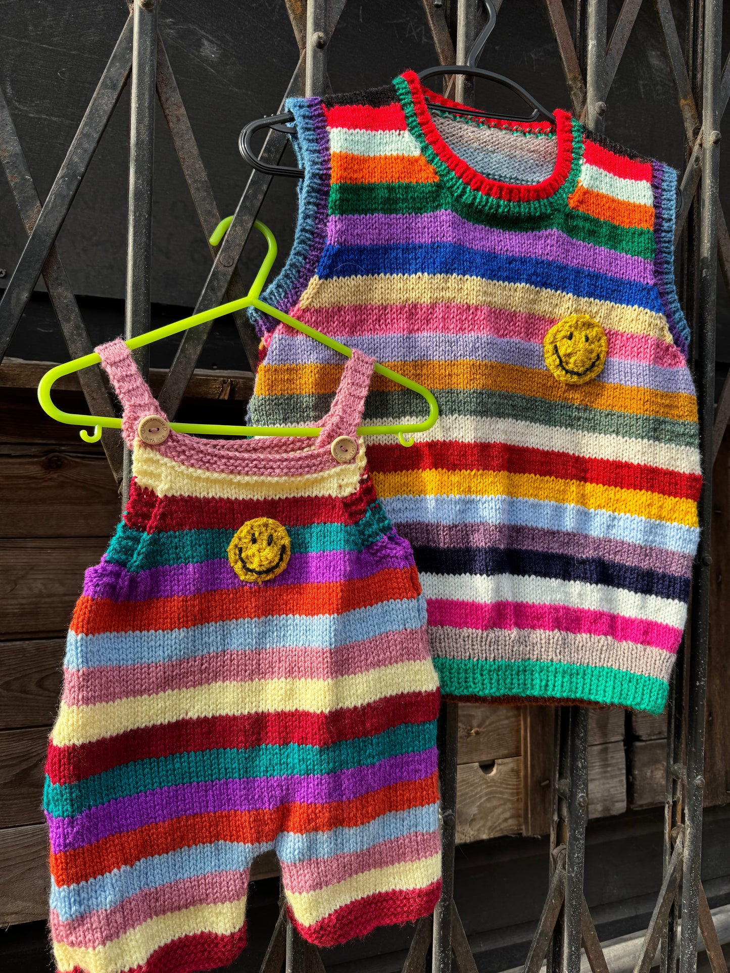 Women's Rainbow stripe tank top