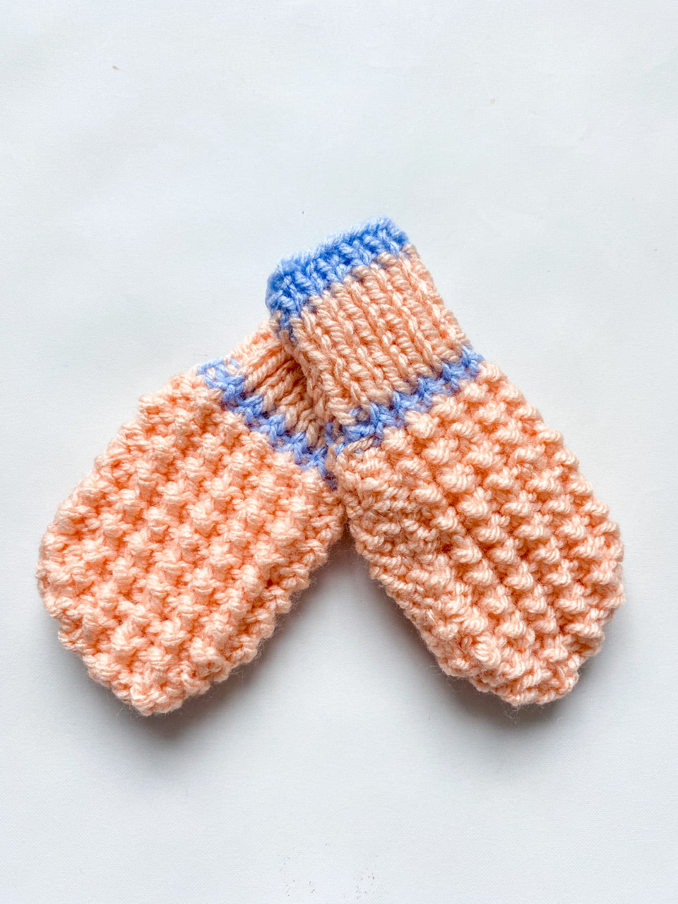 Soft pink bobble Hat and mittens set (6-12 months)