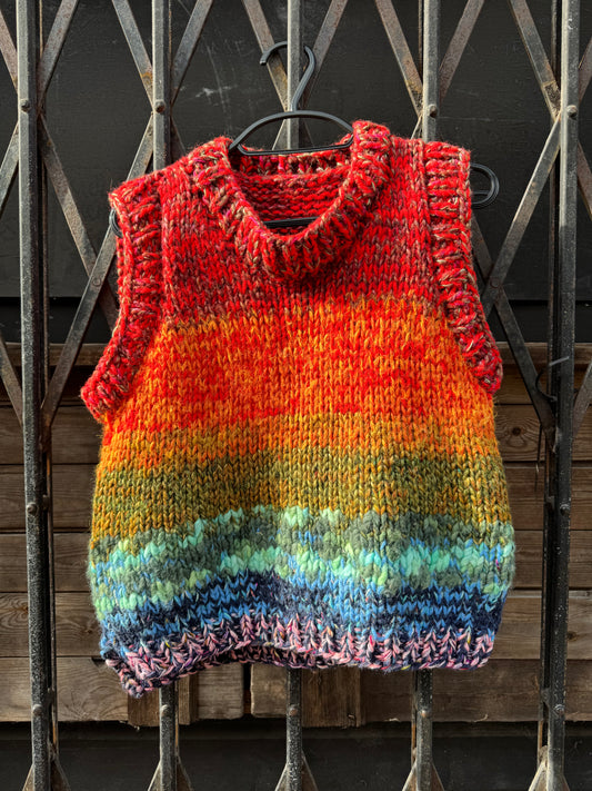 Women's Rainbow ombre tank top