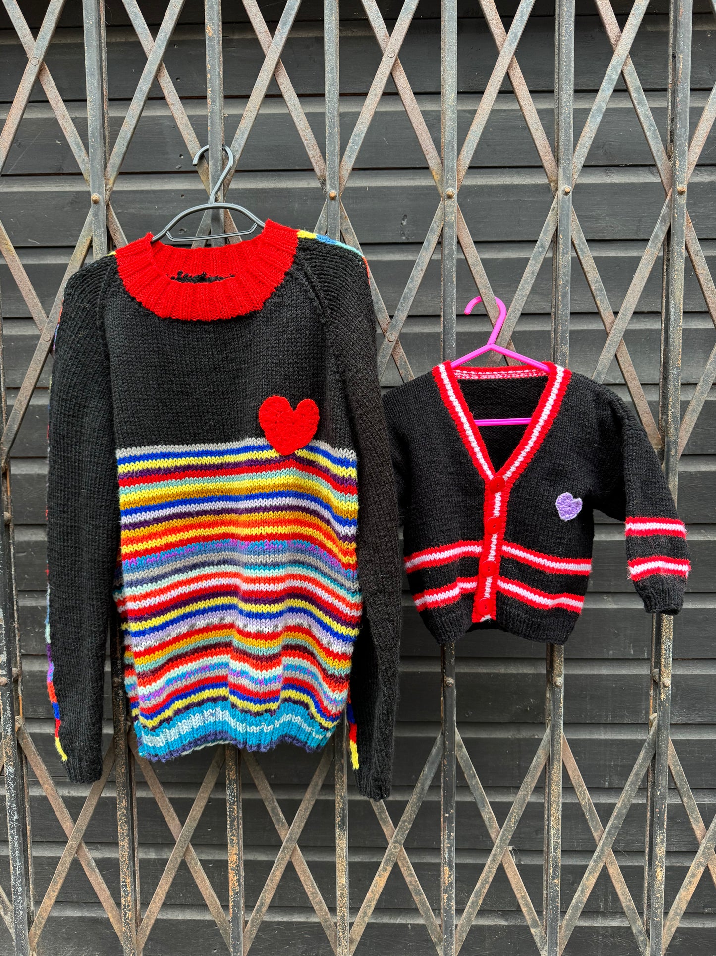 Varsity stripe trim cardigan 18-24m