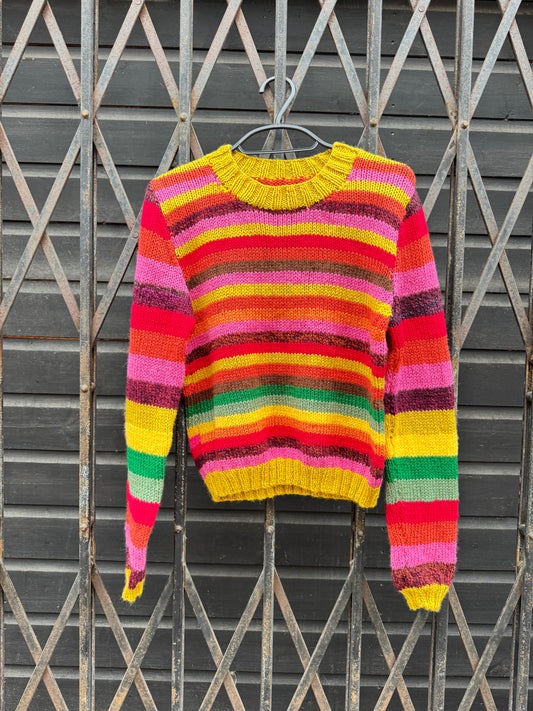 Women's striped jumper