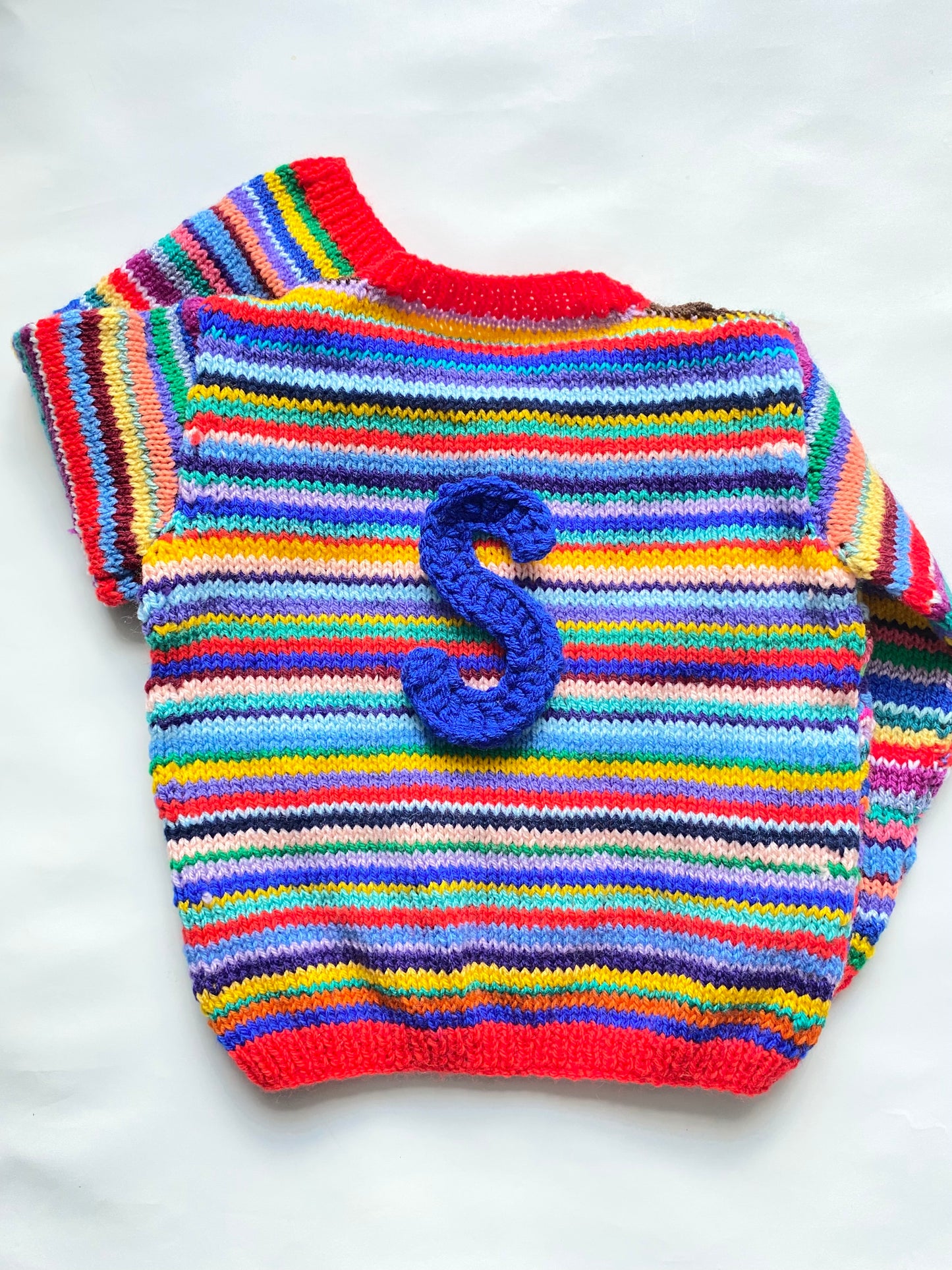 Amazing rainbow stripe cardigan (2-3 years)