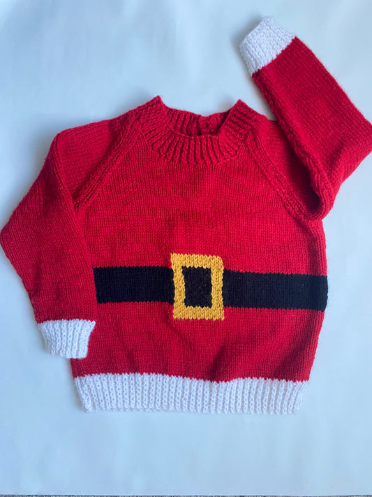 Father Christmas jumper (6-12 months)