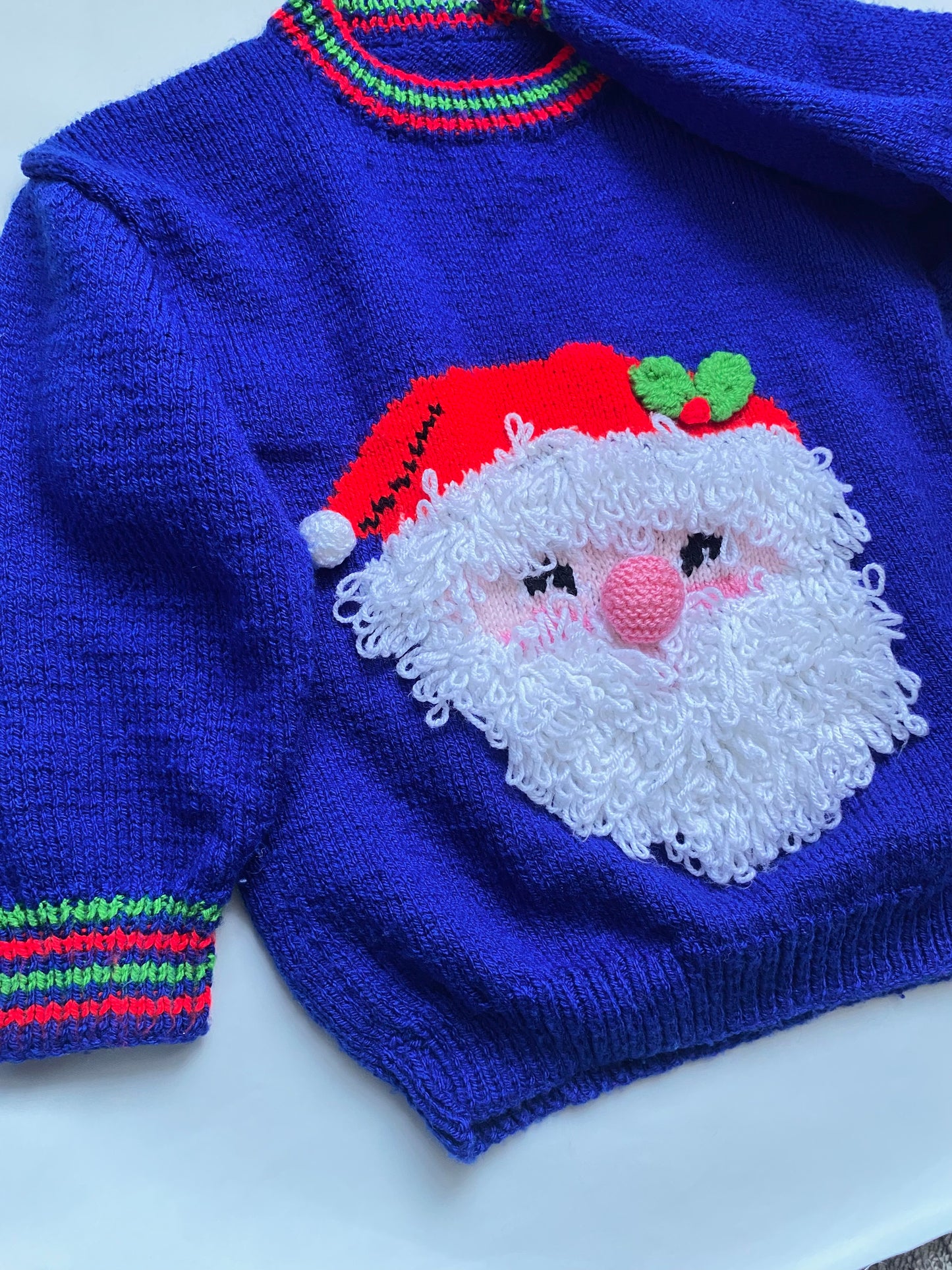 Father Christmas logo Jumper (7-8 years)