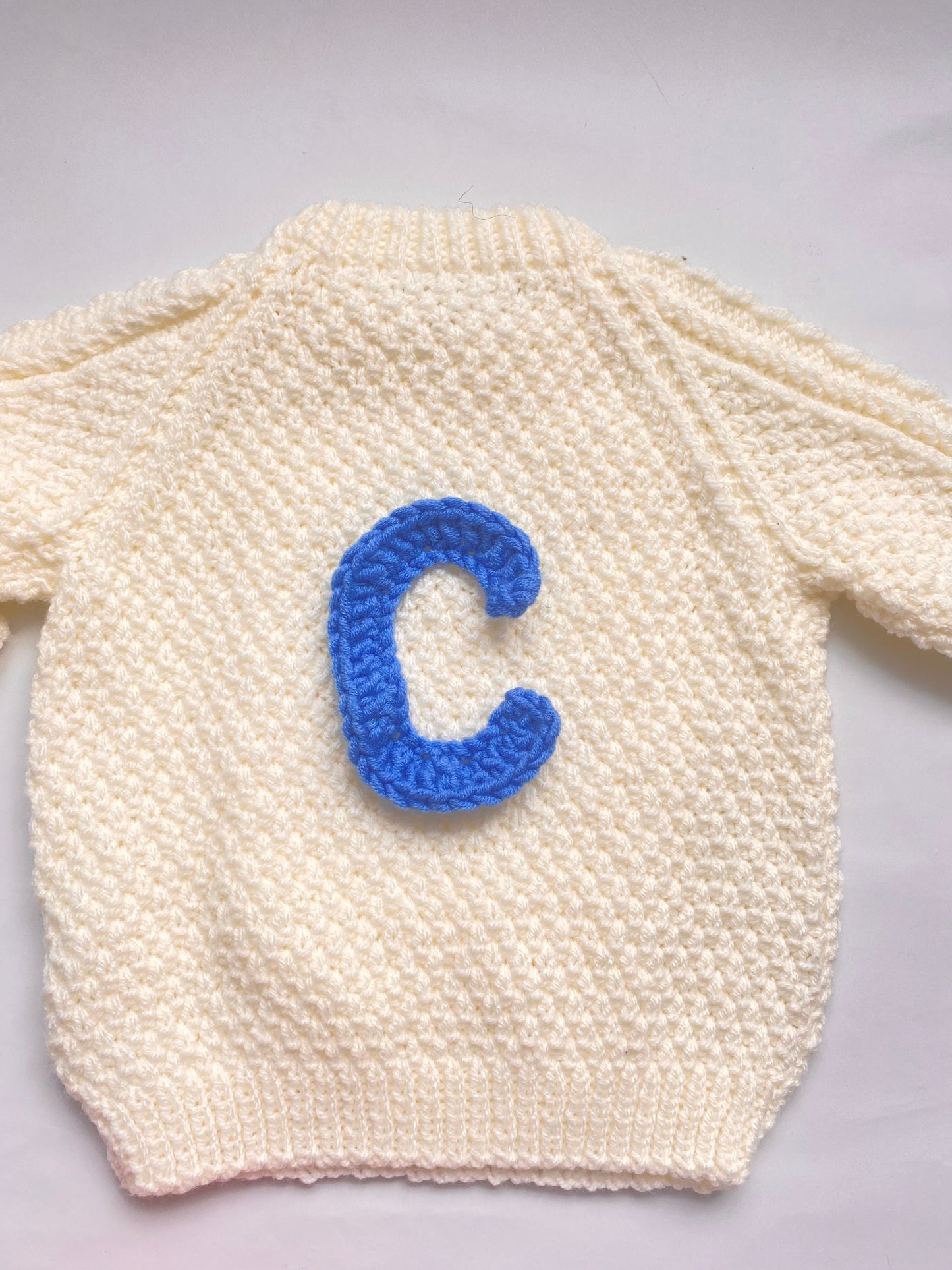 Ecru bobble cable Jumper (2-3 years)