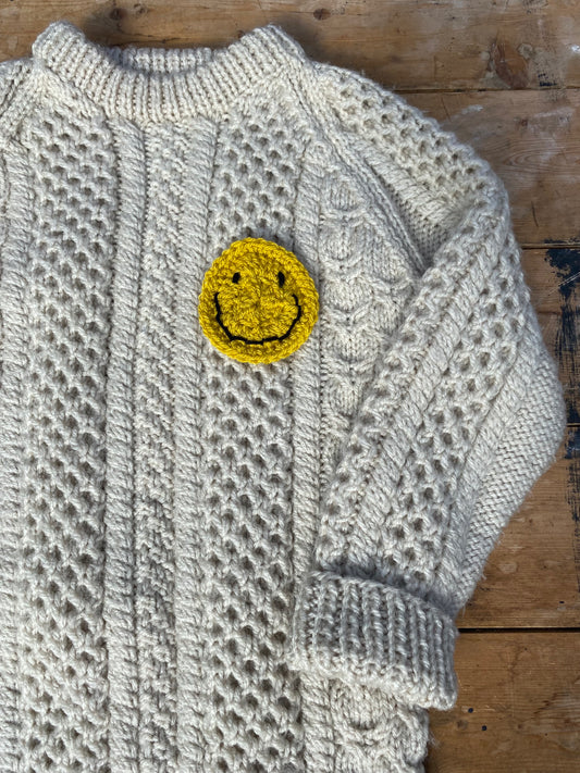 Traditional cream cable Jumper (5-6 years)