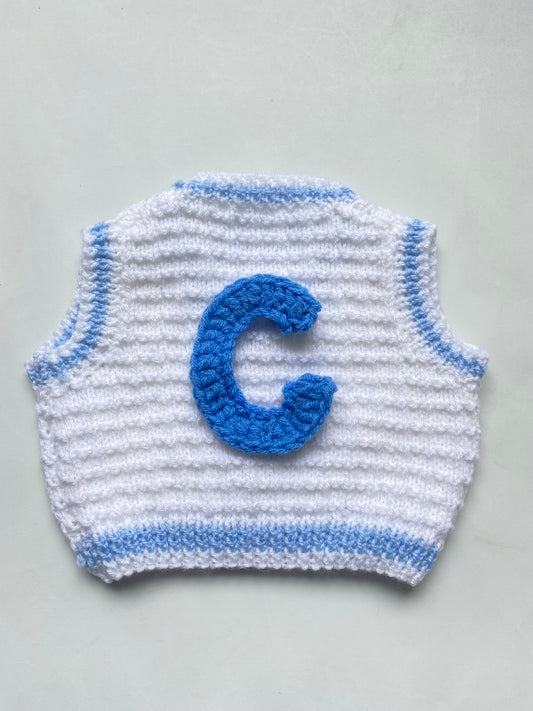 Textured stitch Tank Top (0-3 months)