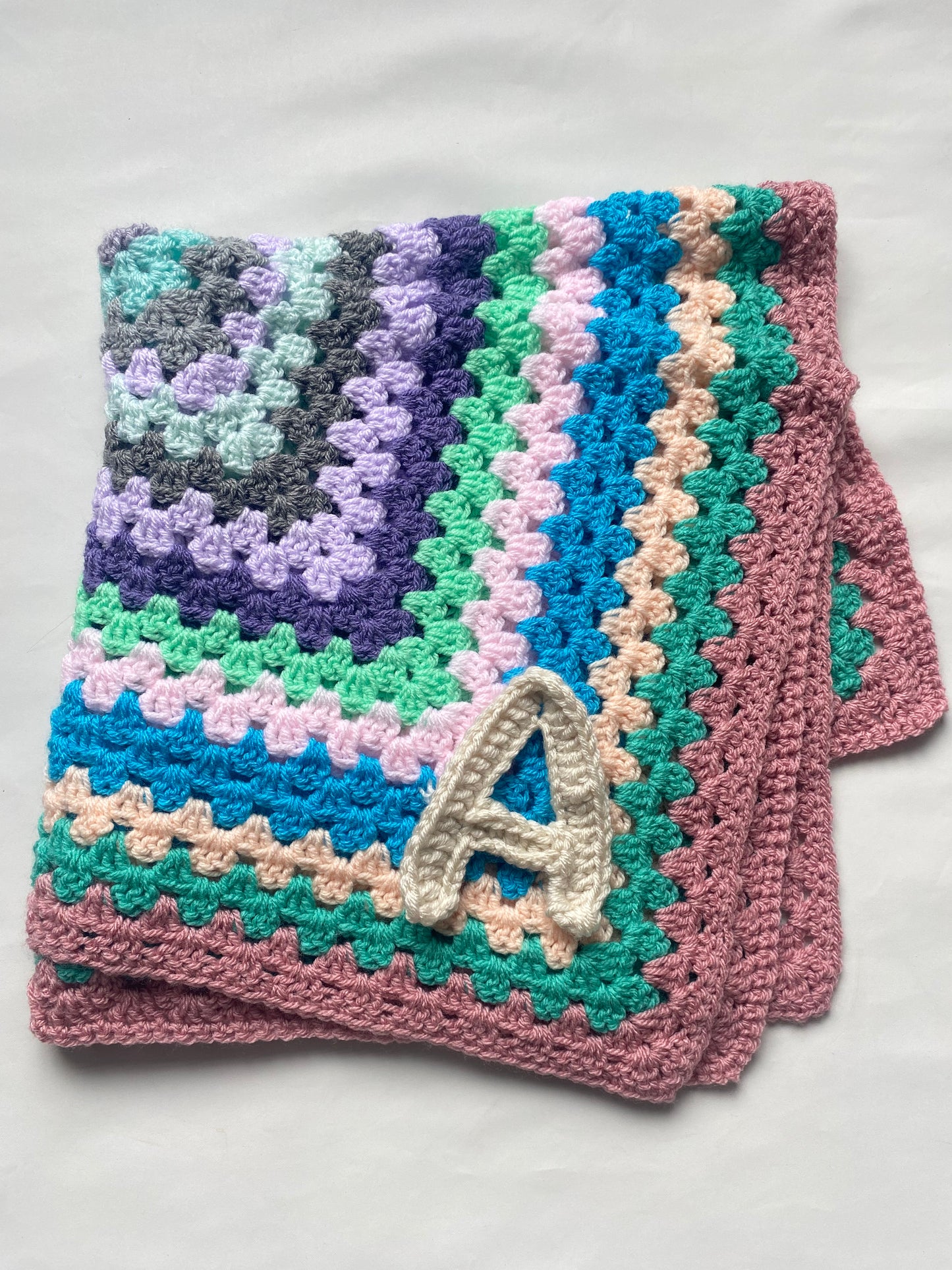 Granny square stitch crochet Blanket